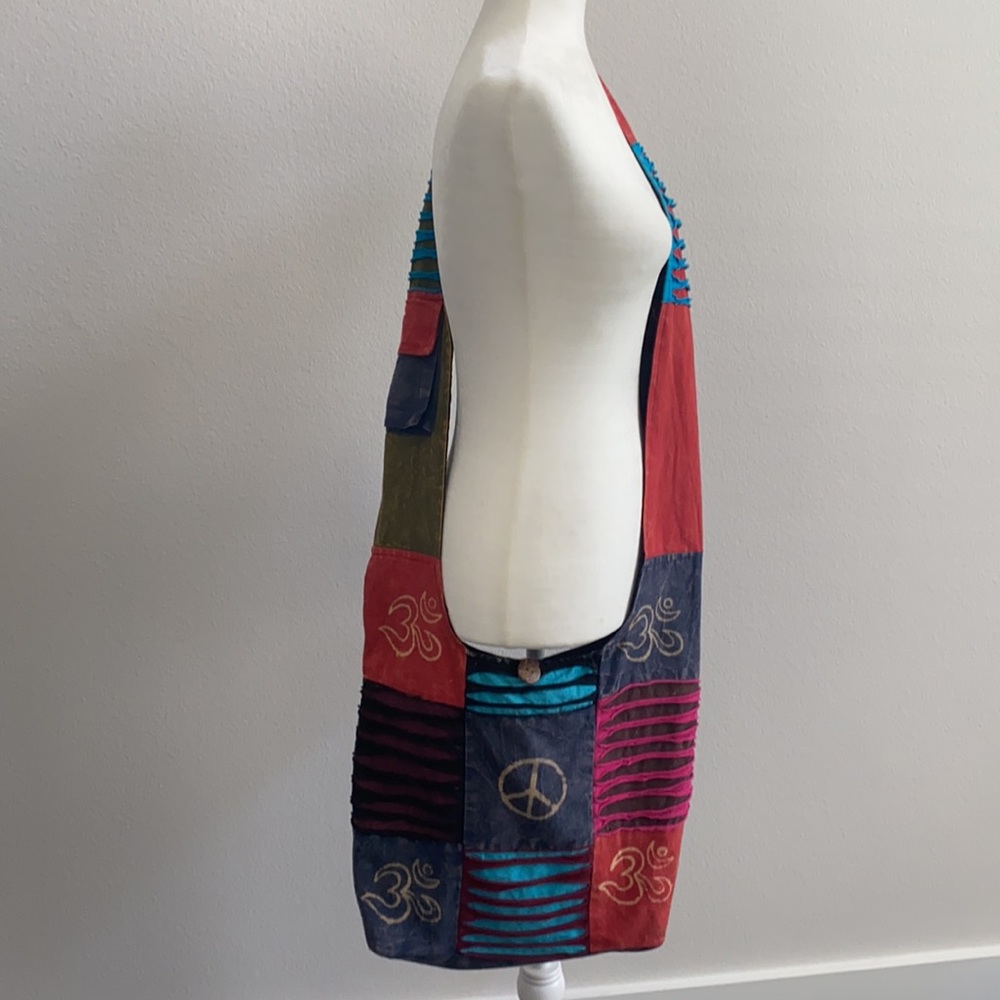 Nepal Bohemian Hobo‎ Patchwork Crossbody Bag